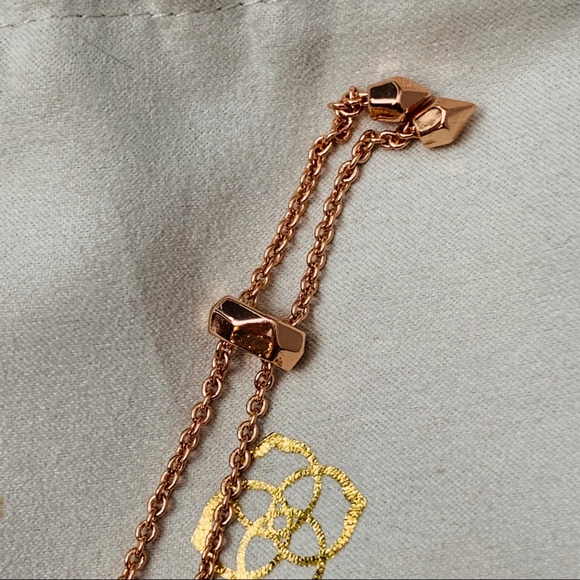 LAST ONE!! Elaina Rose Gold Bracelet in Lilac - Picture 5 of 6